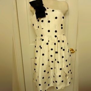 Tahari one shoulder cocktail dress, NWT